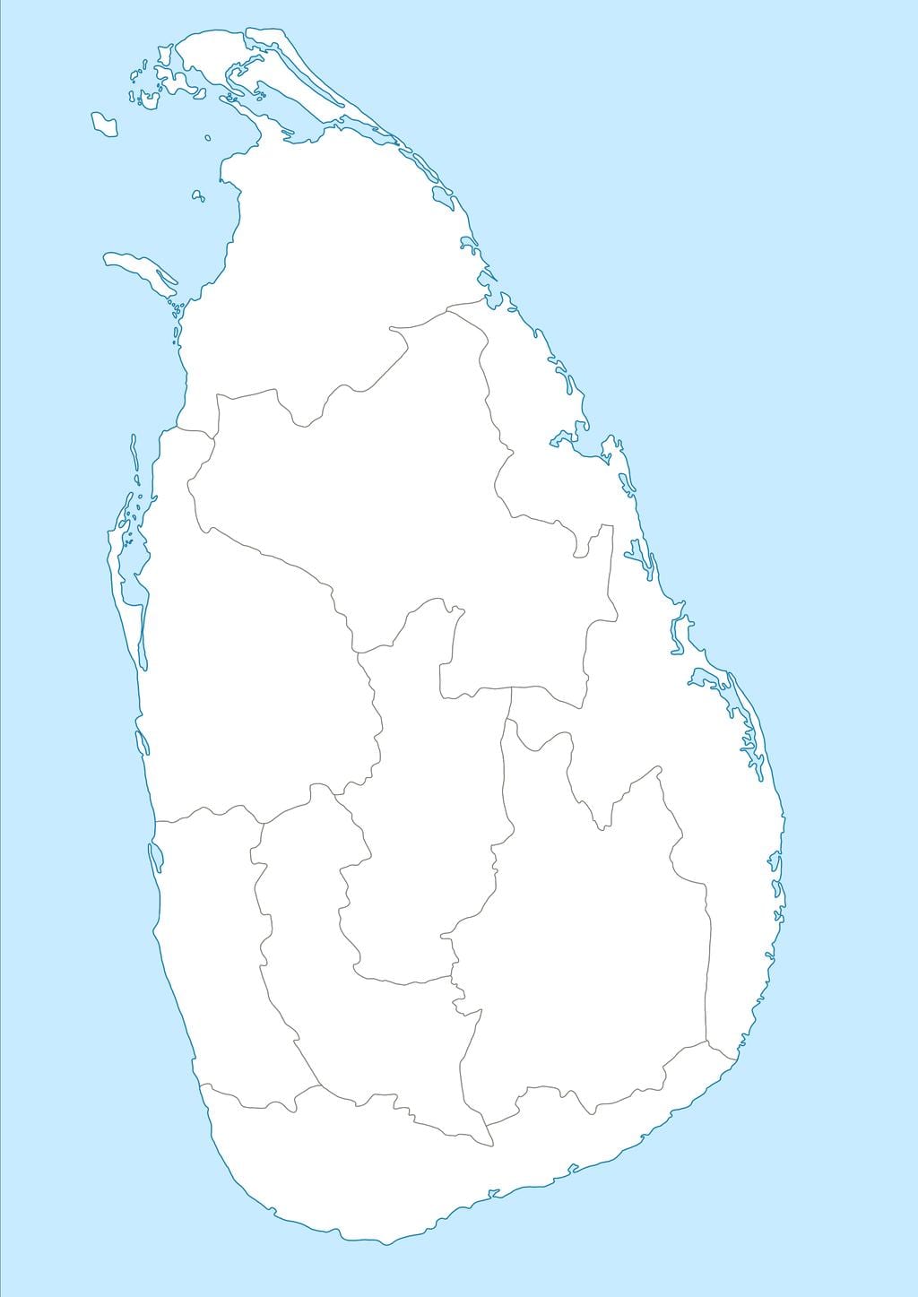 mapa ng Sri Lanka nidan