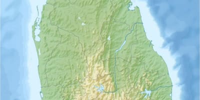 Mapa ng daigdig na mapa ng Sri Lanka