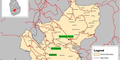 Mapa ng riverston Sri Lanka