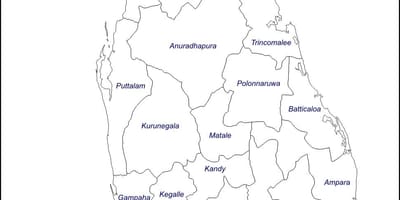 Sri Lanka pagguhit ng mapa
